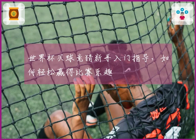 世界杯买球竞猜新手入门指导，如何轻松赢得比赛乐趣